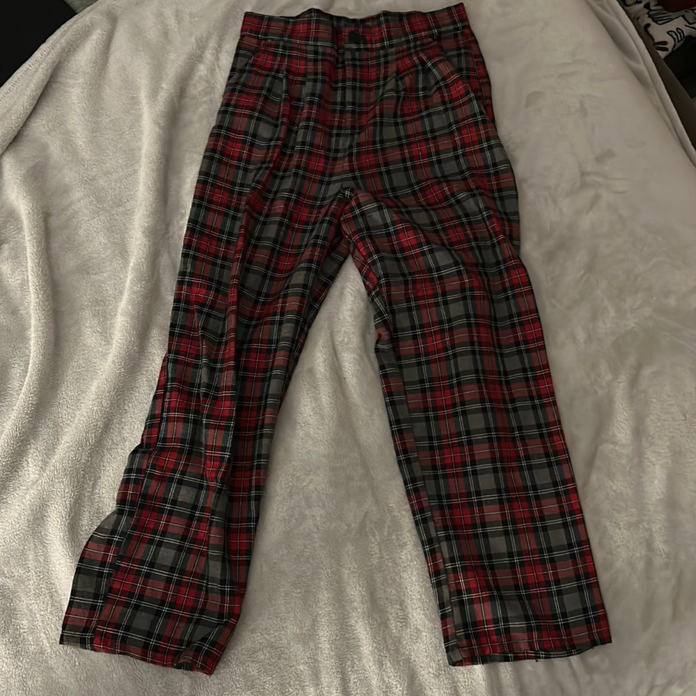 Plaid pants